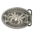 Spin Cast Belt Buckle (3 1/2"x2 1/2")